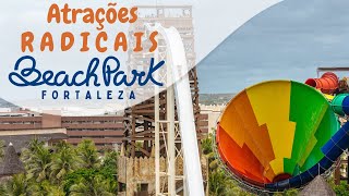 Atrações Radicais do Beach Park Fortaleza [upl. by Agnese]