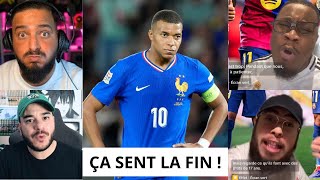 LESS REACTIONS SUITE À LA DESCENTE AU ENFERS DE KYLIAN MBAPPÉ [upl. by Edan]