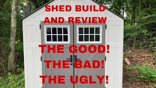 SUNCAST TREMONT 8x10 SHED BUILD AND PRODUCT REVIEW [upl. by Lavina]