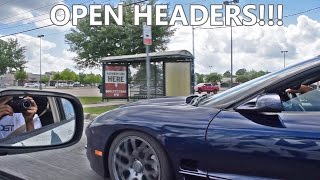 LS1 Driving With Open Headers [upl. by Syd101]