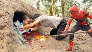 Spider Mans Craziest Battle Ever Against a Fierce Werewolf [upl. by Nylesor]