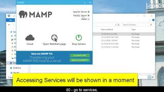 Setting Up MAMP for Windows [upl. by Gisela]