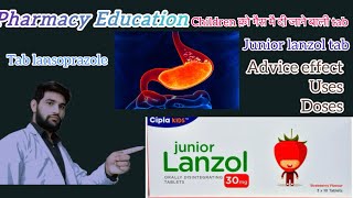 Tab Junior Lanzol  children क़ो गैस मै दी जाने बाली tab Lansoprazole 30mg tab [upl. by Ferrell]