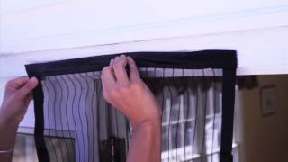 Magic Mesh  Sliding Door Installation [upl. by Chastain]