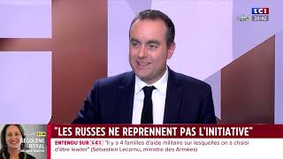 Guerre en Ukraine  quotSil y a escalade cest la Russie qui en est responsablequot  Sébastien Lecornu [upl. by Asim]