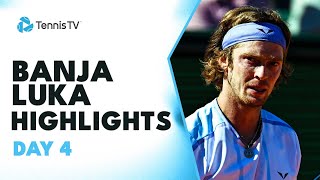 Rublev Faces Varillas Kecmanovic and Shelbayh Battle  Banja Luka 2023 Day 4 Highlights [upl. by Sandstrom]