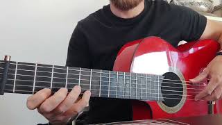 Moorea Gipsy Kings Guitare Solo Tutorielpt1 [upl. by Eihpos]