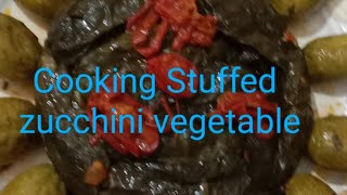 cooking vegetable stuffed zucchinistuffed khoussa lebanese foodsLisa Kusina Blogs [upl. by Orabla220]