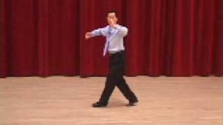 Silver Slow Foxtrot  Natural TurnOpen ImpetusWeave Ballroom Dance Lesson [upl. by Dobbins266]