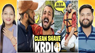 Indian Reaction on Dhokay sy Dogar ki Clean shave krdi😂Gussa kr gya😑 Rajabs Family Vlogs [upl. by Nilo]