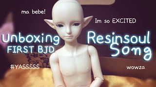 Unboxing  My FIRST BJD Ball Jointed Doll Resinsoul  Song [upl. by Uliram]