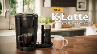 NEW Keurig® KLatte™ Coffee amp Latte Maker [upl. by Ruperto]