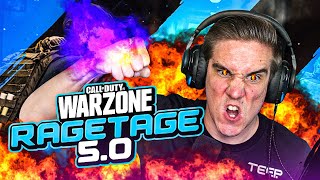 THE TEEP WARZONE RAGETAGE 5 HILARIOUS RAGE REACTIONS Warzone [upl. by Ydrah320]