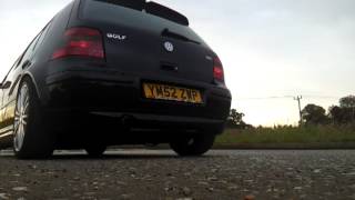 MK4 GOLF GTI 18T STAGE 2 REMAP SOUND CHECK [upl. by Fleda]