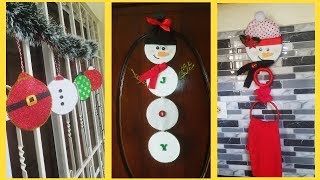 Decoración Navideña 2019  Adornos Navideños con CD  Best out of waste for Christmas [upl. by Eivi]