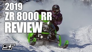 Full Review of the 2019 Arctic Cat ZR 8000 RR 137 [upl. by Barna105]