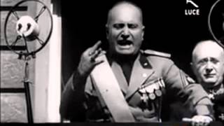 Discorso del Duce Benito Mussolini a Ancona 3 novembre 1932 [upl. by Damick675]