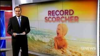 Record Scorcher  9 News Perth [upl. by Alfonse968]