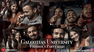 Freshers Party 2021  Galgotias University Freshers Party  Vlog [upl. by Mindi382]