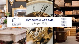 🖼 TEASER  Antiques amp Art Fair 2024 [upl. by Erdnassak791]