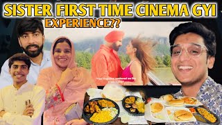 Cinema Main First Time Sister Nay Movie Dekhi😂🎥 First Experience Kesa Raha🤪🥰 Excitement 🤩 [upl. by Anin]