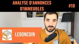 🏢ANALYSE dune annonce dIMMEUBLE sur LEBONCOIN à ROMANSSURISÈRE 10 [upl. by Reffineg634]