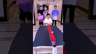 Ping Pong Ball Challenge Can You Succeed 😂 Funnyfamily Partygames [upl. by Assert]