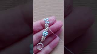 Easy beading creations Handmade bracelet Diy bracelet shorts beading diy bracelet [upl. by Flatto418]