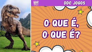 O que Ã© o que Ã©  Dinossauro  DDC Jogos [upl. by Heda]