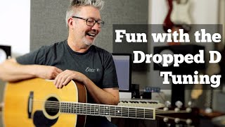 FUN with the DROP D tuning  Tom Strahle  PRO GUITAR SECRETS [upl. by Tegan]