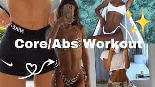 Isabelle MathersCoreAbs Workout [upl. by Blanche563]