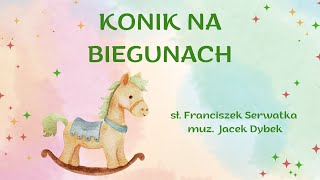 Nr 158 KONIK NA BIEGUNACH animacje dla dzieci animowane wierszyki EDUMUZ [upl. by Adivad733]