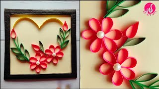 Beautiful Wall Hanging  Paper Craft  Handmade Paper Wall Hanging [upl. by Dowd740]