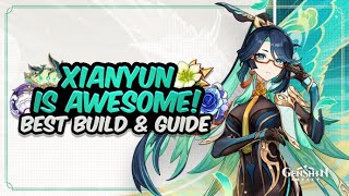 COMPLETE XIANYUN GUIDE Best Xianyun Build  Artifacts Weapons Teams amp Showcase  Genshin Impact [upl. by Utham]