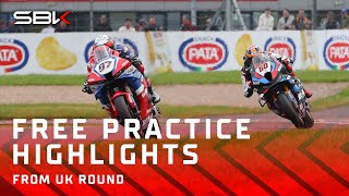 HIGHLIGHTS from DAY 1️⃣ at Donington Park 💥  2024 UKWorldSBK 🇬🇧 [upl. by Laure]