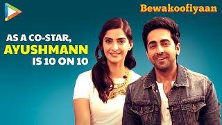 Ayushmann KhurranaSonam Kapoor Fun Interview On Bewakoofiyaan Part 5 [upl. by Seidel914]