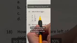 ASVAB AFQT Math Knowledge answers 17 [upl. by Sajet]