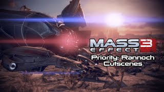 Mass Effect 3 Cutscenes  Priority Rannoch [upl. by Bonis295]