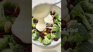 10Minute NoCook Broccoli Salad Recipe [upl. by Nylemaj]