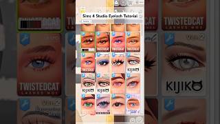 Moving CC to the new Eyelash Category tutorial sims4 createasim sims4cc [upl. by Bernelle]