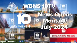 WBNS 10TV News Opens  July 2024 [upl. by Llekram578]