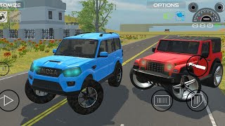 Drive New Thar 4x4 and Scorpio 4x4 thar scorpio 4x4 gamingvideos [upl. by Mellen429]