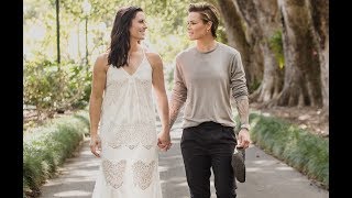 Ashlyn Harris on engagement to Ali Krieger Everything’s just magical [upl. by Aticilef]