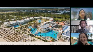 Travel Webcast  Discover Meliá’s Paradise in Punta Cana 10172024 [upl. by Annahsit915]