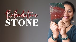 Bloodstone Meanings Uses Healing  AZ Satin Crystals Meanings [upl. by Vas]