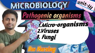 Microbiology Notes  Unit  III Pathogenic Organism  NursingGNM [upl. by Parshall114]