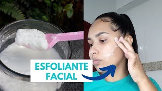 COMO FAZER ESFOLIANTE FACIAL DE ARROZ [upl. by Arimahs865]