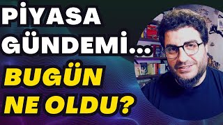 PİYASA GÜNDEMİ  BUGÜN NE OLDU  gümüş altın dolar btc hisse [upl. by Corrianne249]