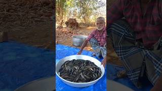 River Fish Fry  Snakehead Fish Cleaning and cooking  Food fun village shorts [upl. by Zeph]