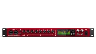 Focusrite Clarett 8Pre Mic PreampAudio Interface Overview by Sweetwater Sound [upl. by Neile]